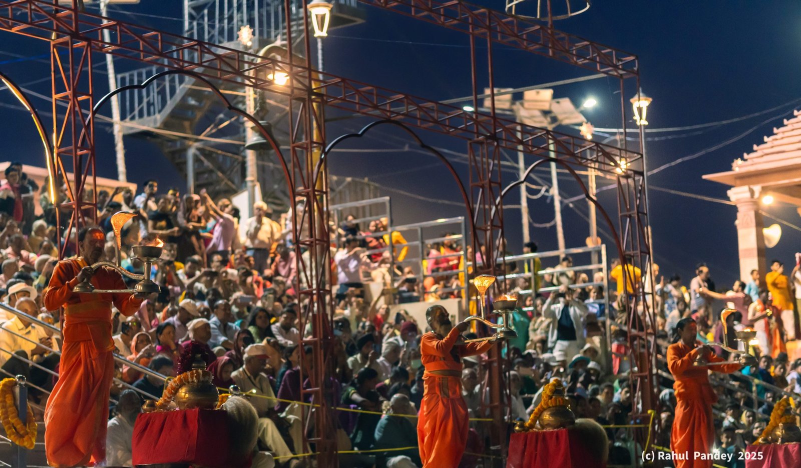 Ayodhya Evening Arti at Saryu