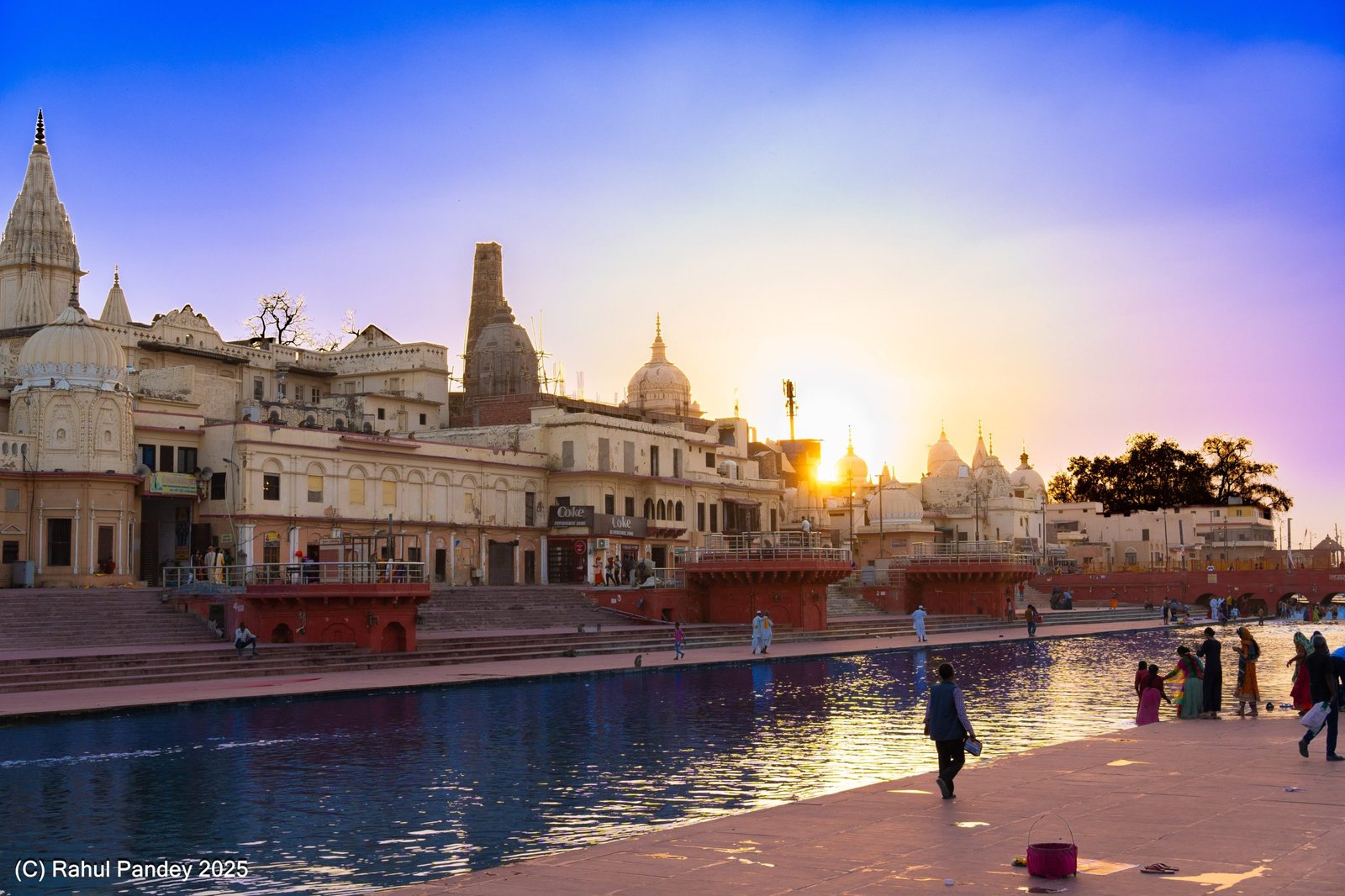 Evening at Ayodhya main canal
