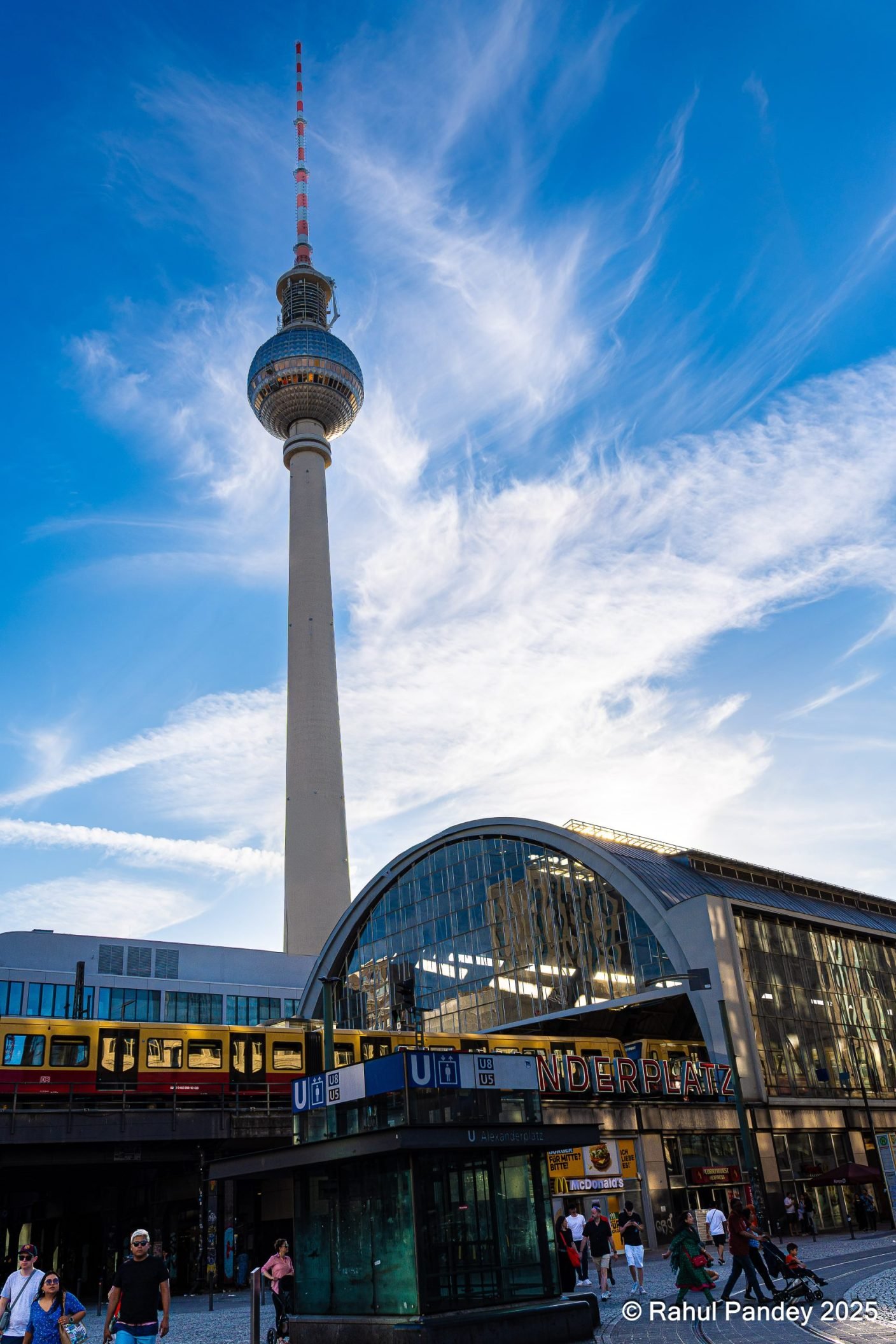 Alexanderplatz - the city centre and most lively place of Berlin
