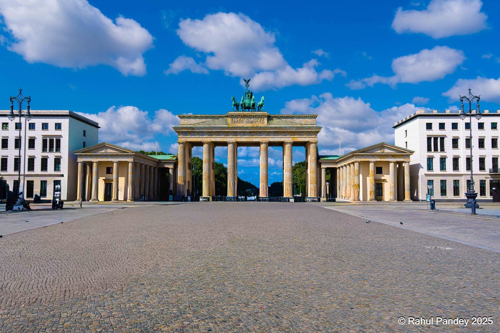 Pariser Platz and Brandenburger Tor, Berlin's main landmark