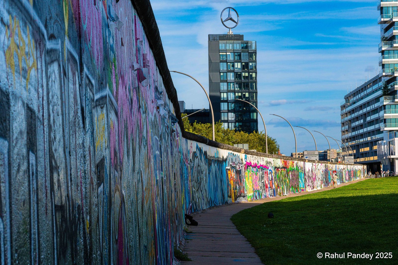 East Side Galerie - the reminiscent of Berlin wall preserved in an open air memorial