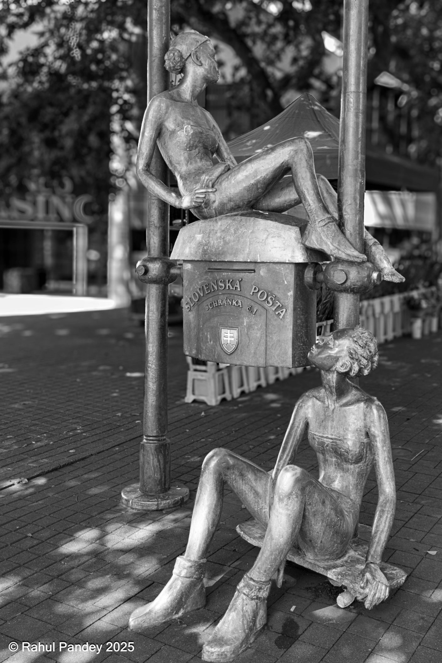 Bratislava Letter Box Psotava Tram Station