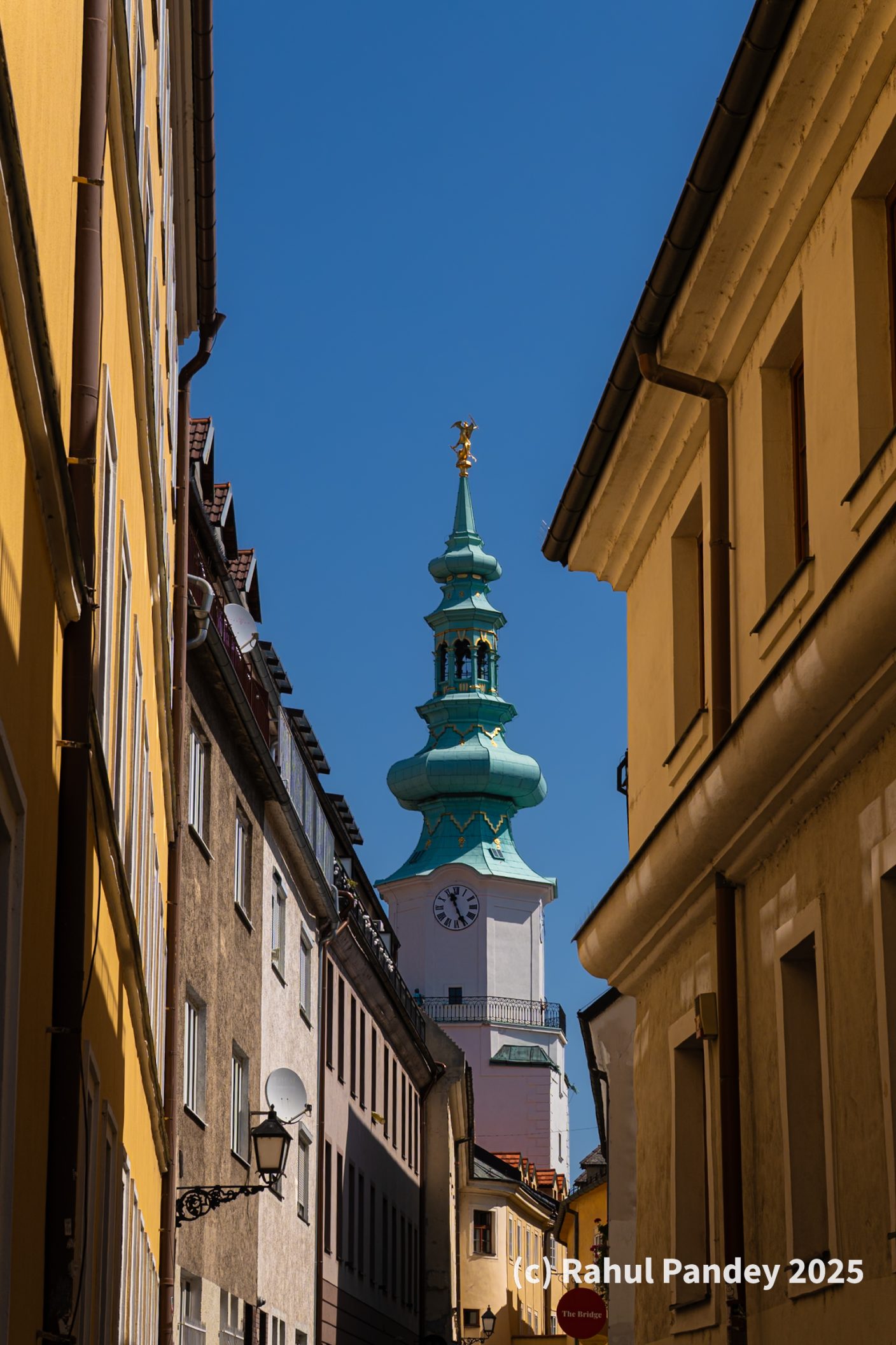 Bratislava Michael's Gate from Bastova lane