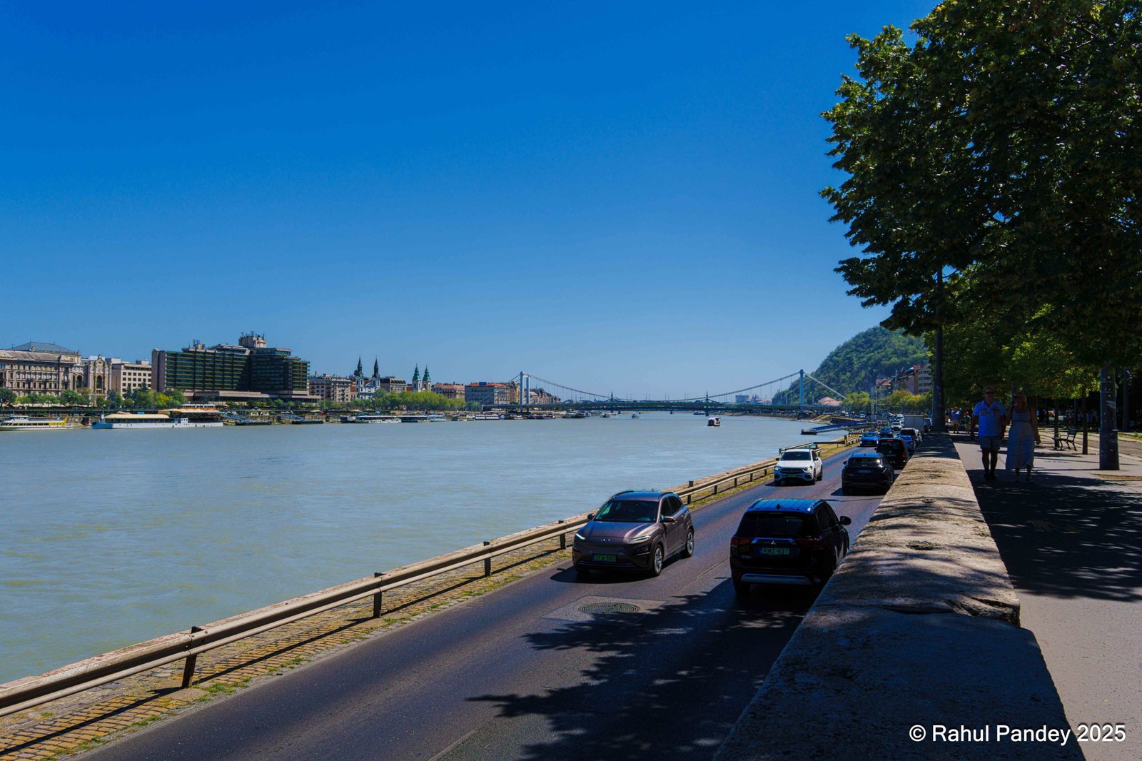 Danube from Clark Ádám tér, Budapest