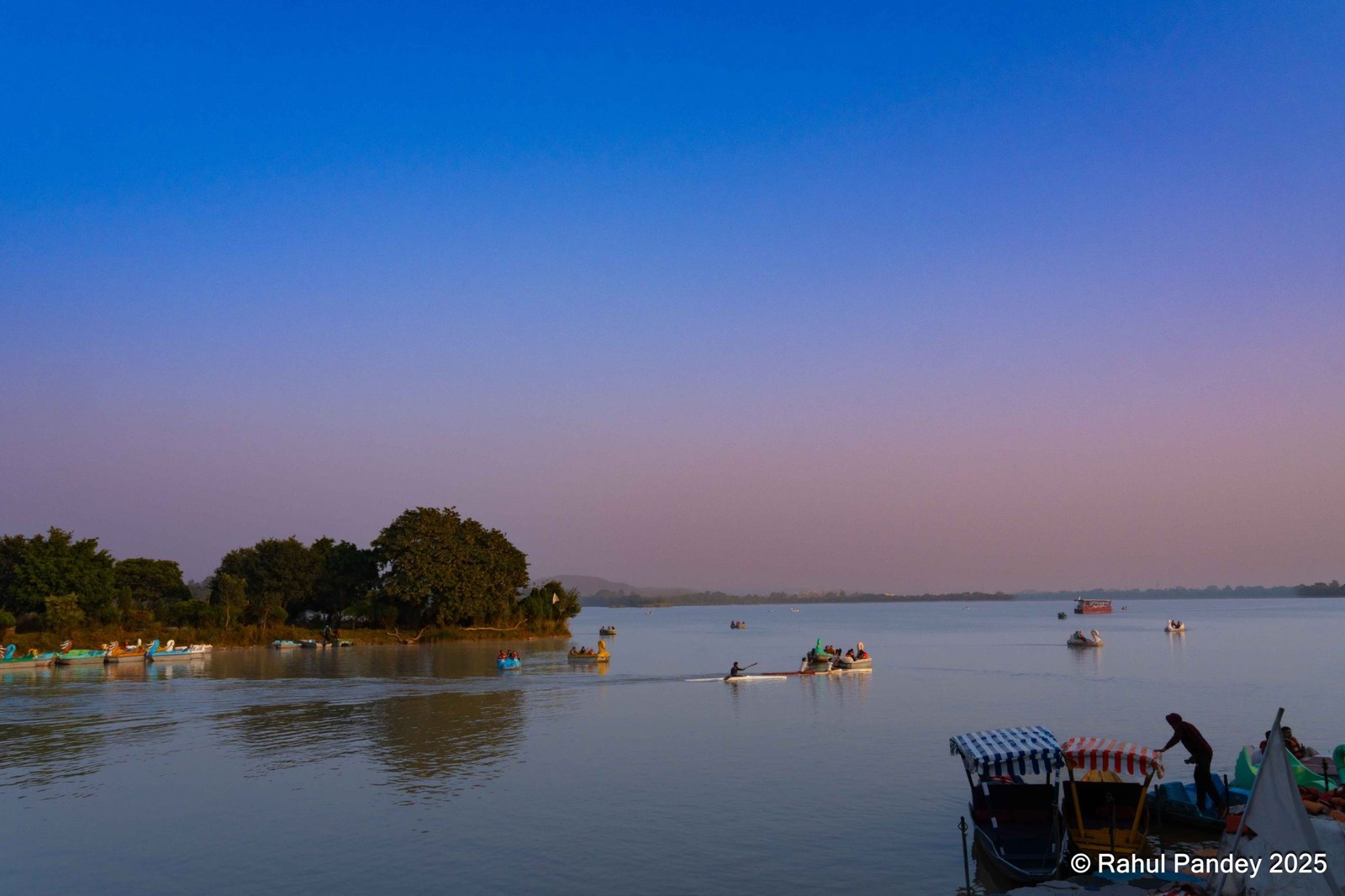 Chandigarh Evening at Sukhna Lake