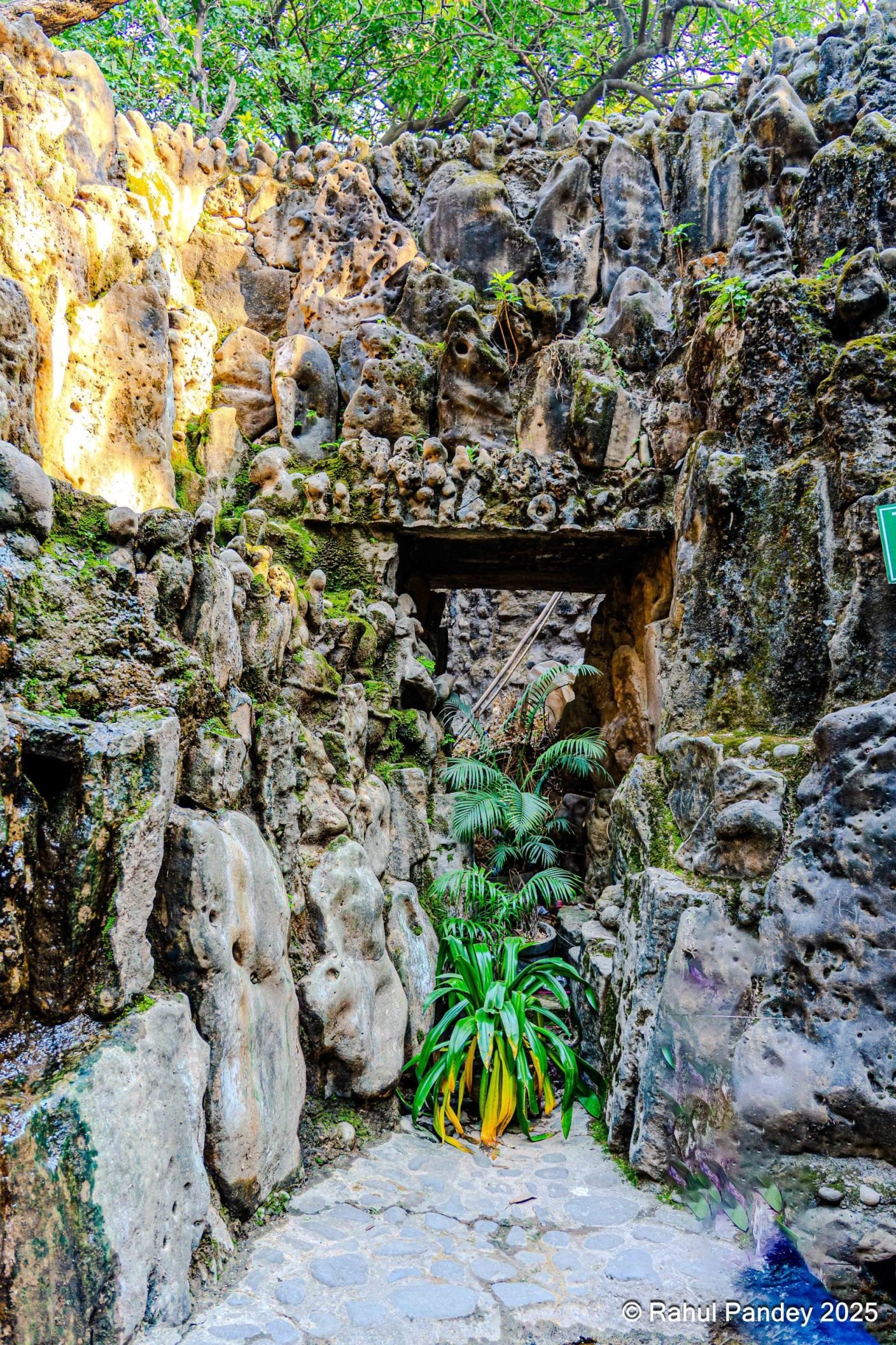 Chandigarh Rock Garden Stone Gate