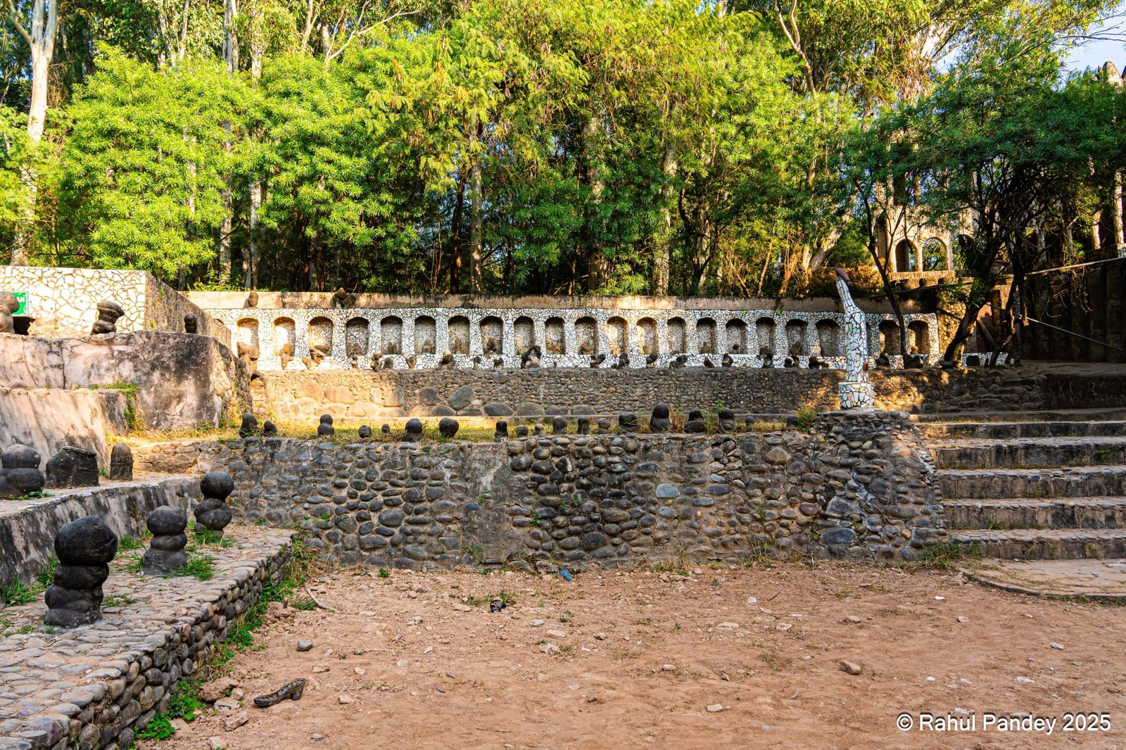 Chandigarh Rock Garden Chambered Wall