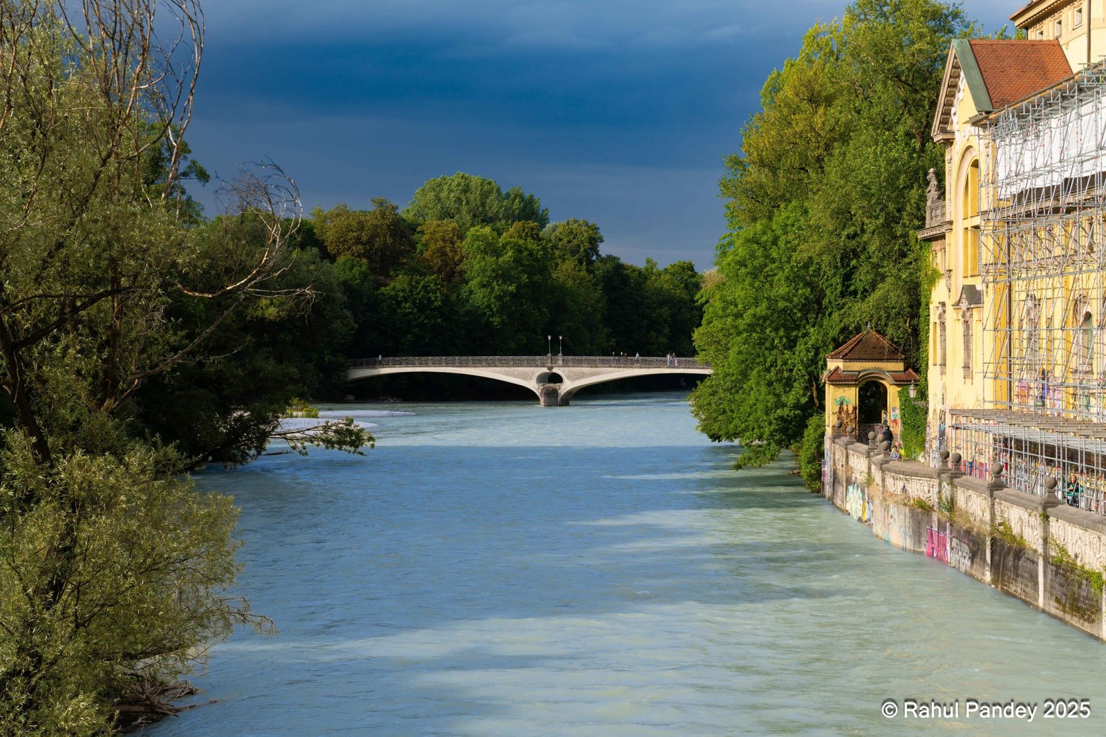 River Isar from Ludwigbrücke