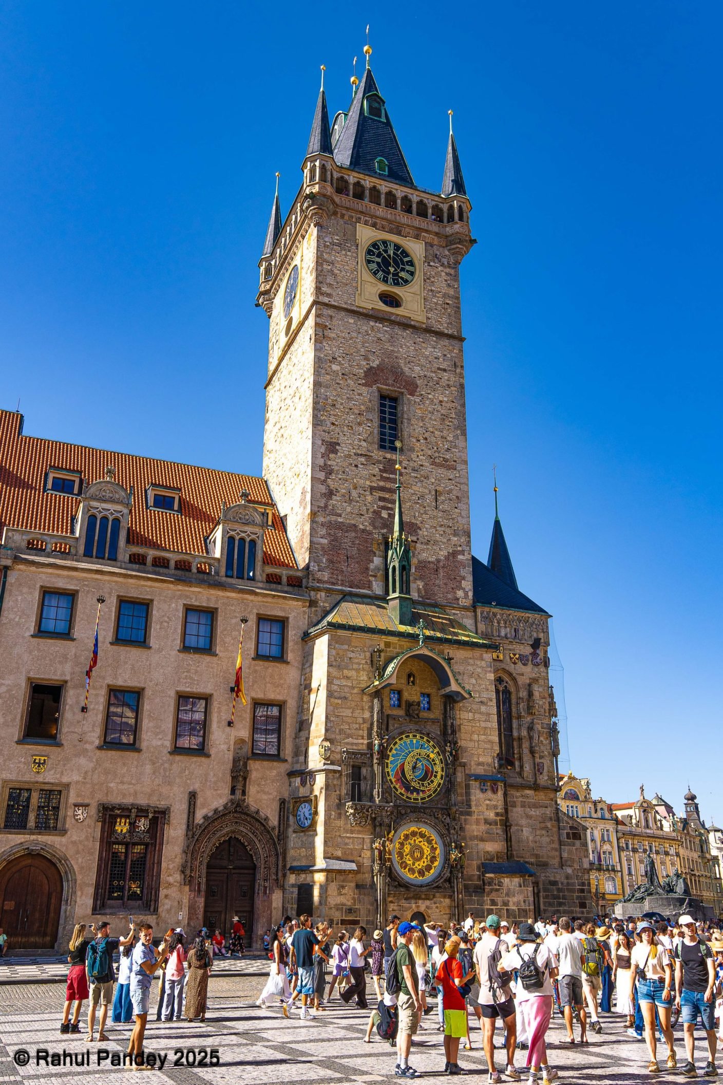 Prague Astronomical clock and Town Hall