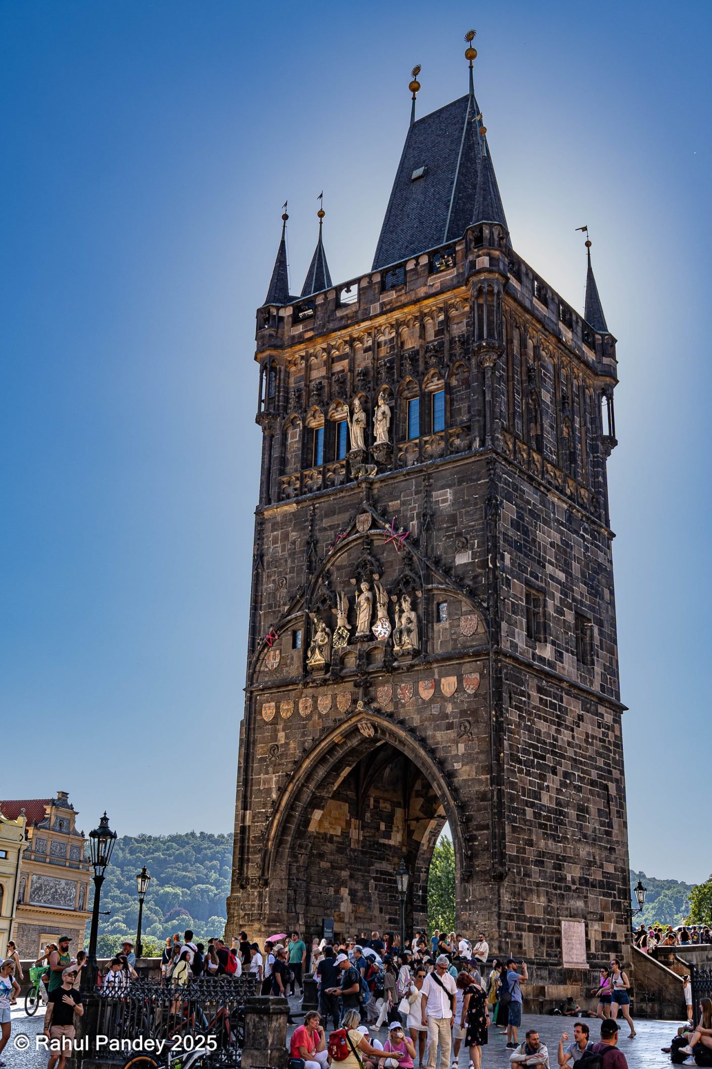 Prague Old Town Bridge Tower near Charles Bridge
