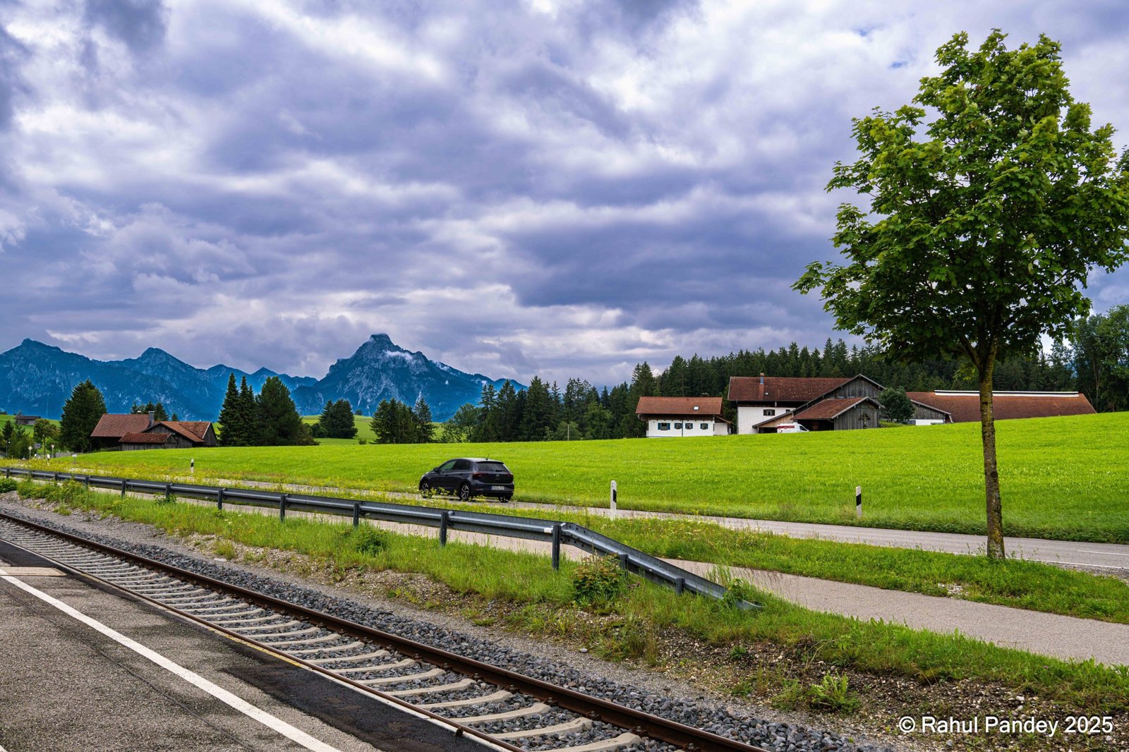 Way to Füssen and Neuschwanstein