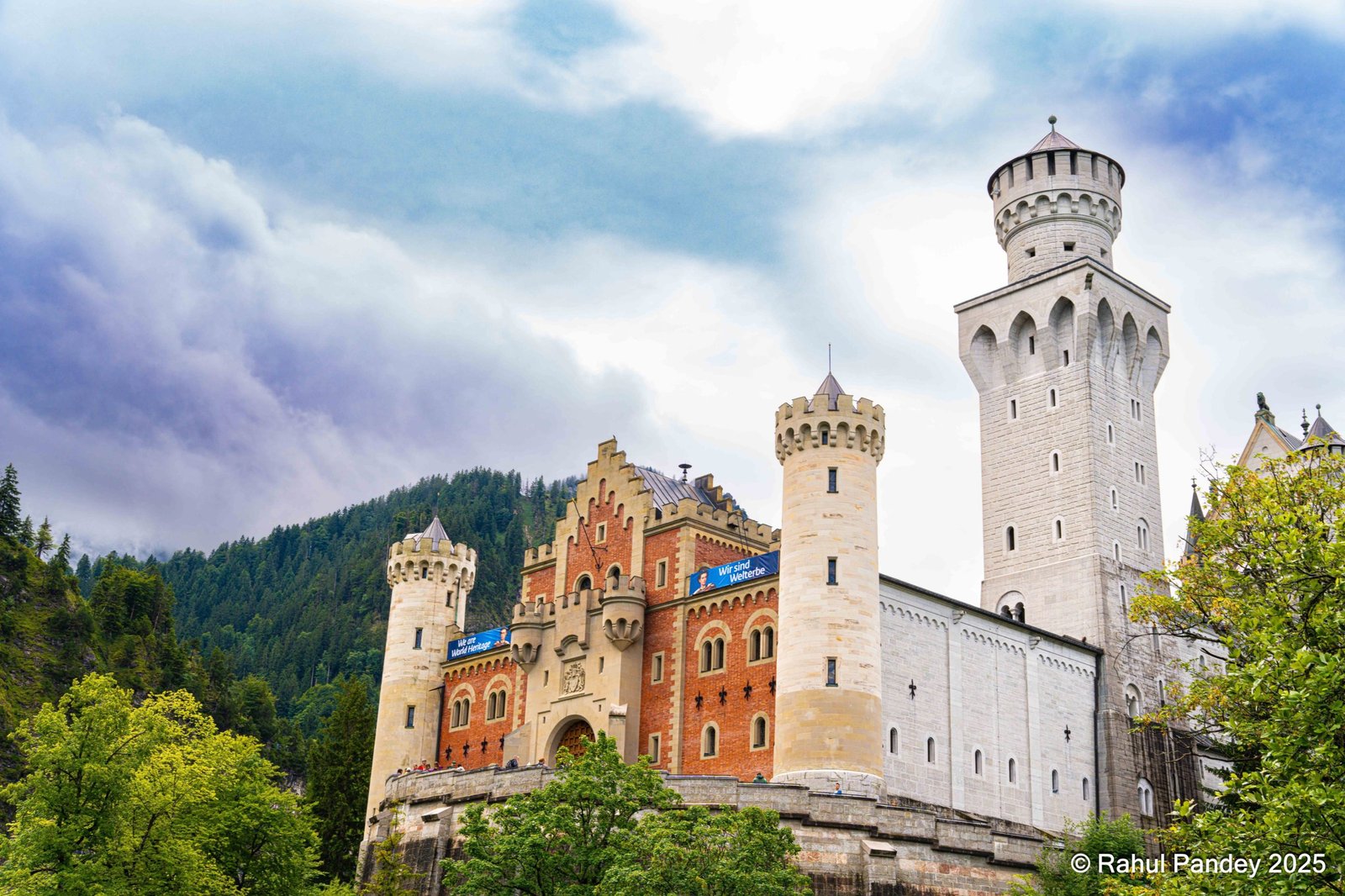 Neuschwanstein Castle Front View