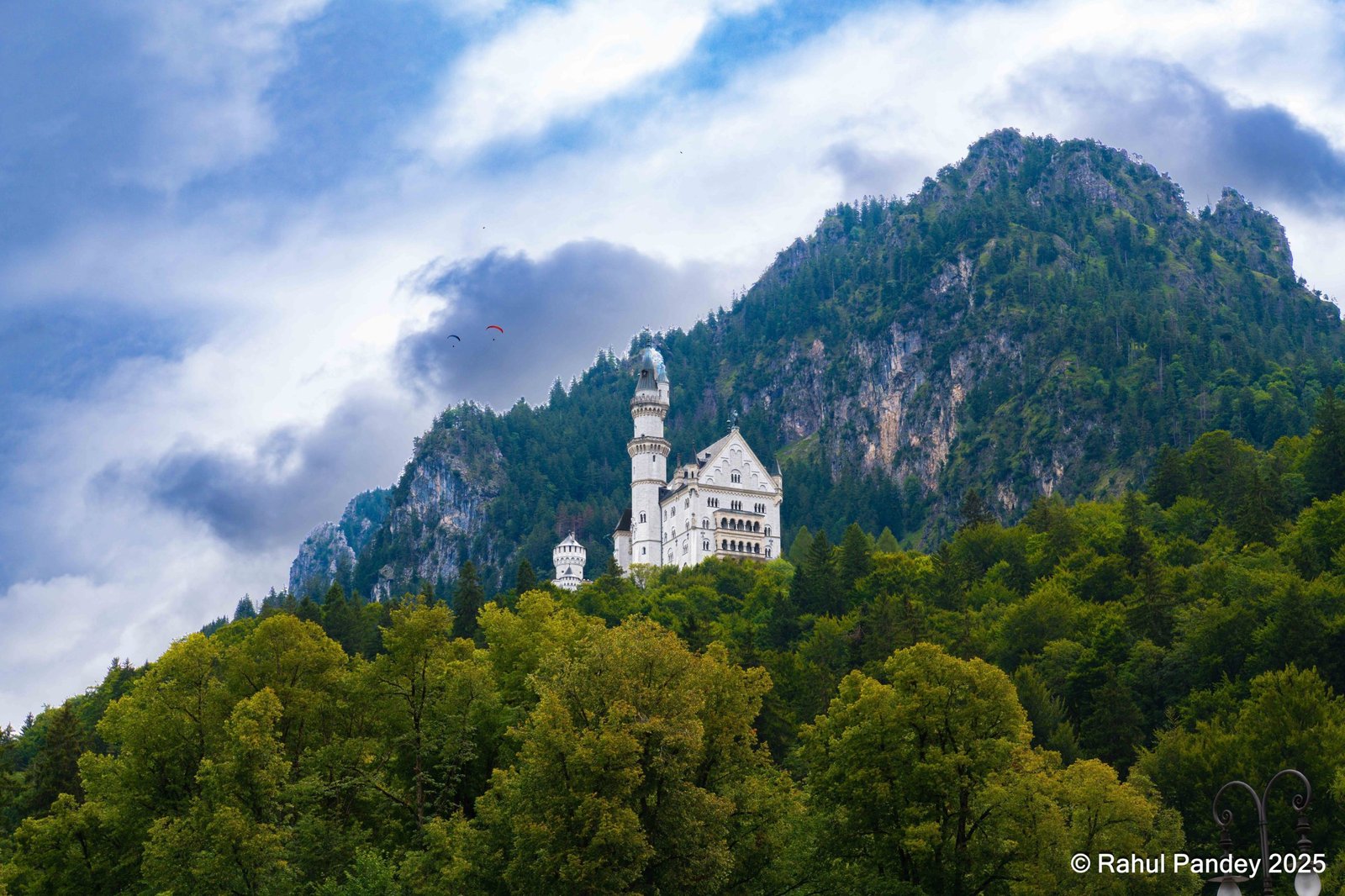 Neuschwanstein Castle distant view