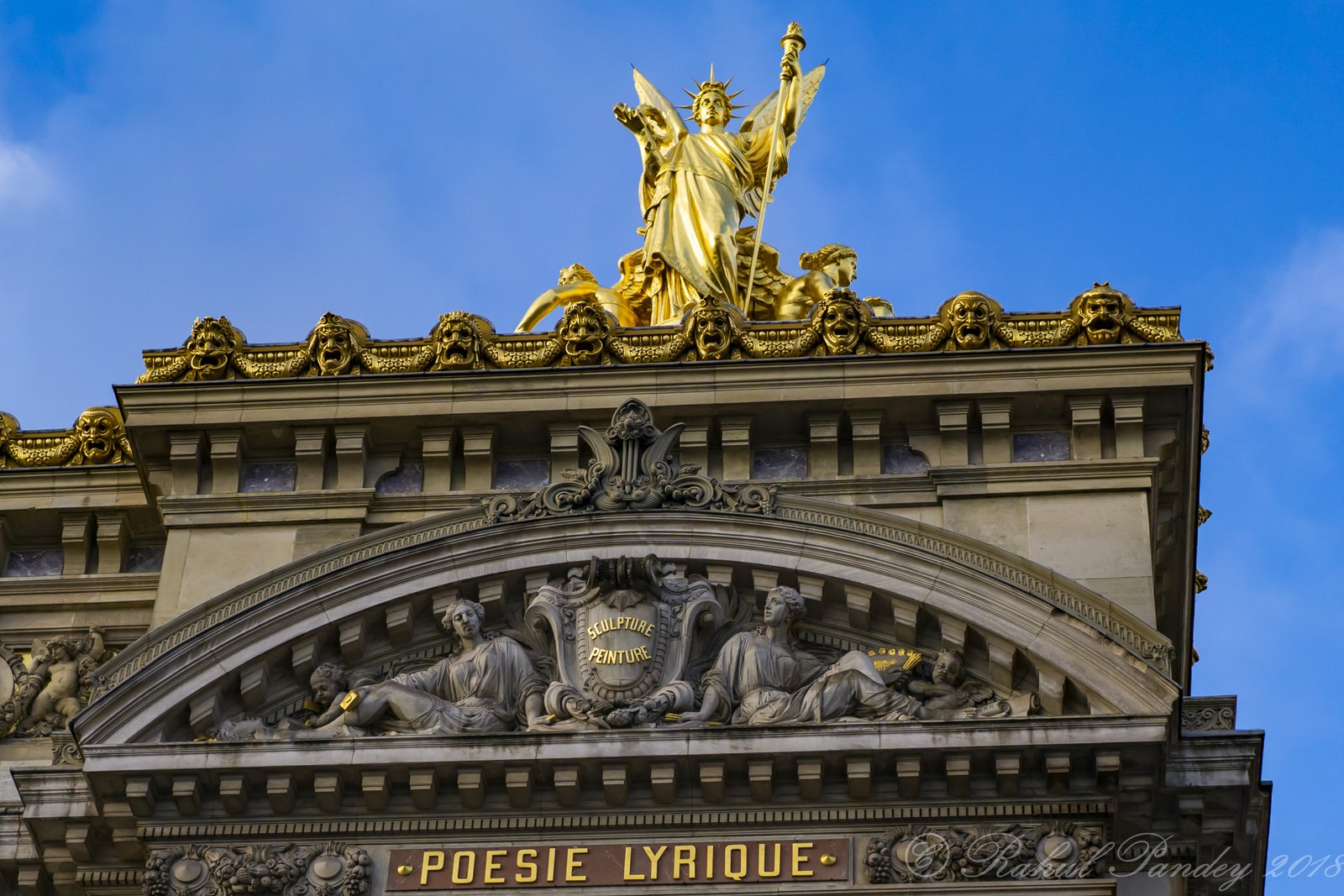 Charles Gumery's La Poésie, Opera House Paris