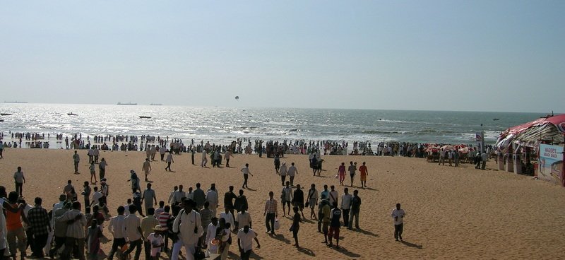 Crowded Calangute