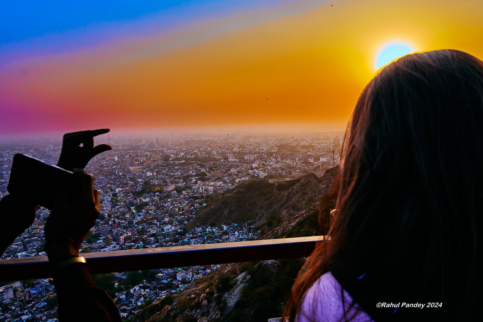 Capturing Sunset at Fort Nahargarh Jaipur