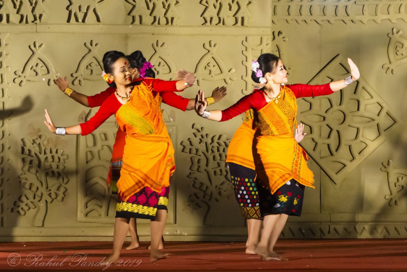 Taditional dance of Assam