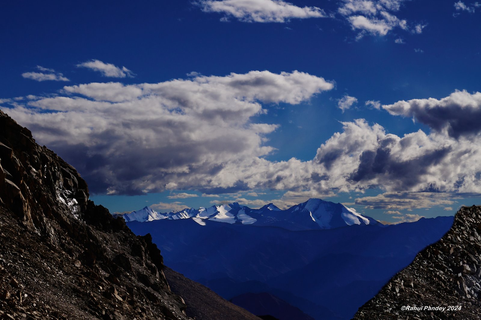 Mighty Himalayan (Zanskar Range) from Chang La Pass - Ladakh, India