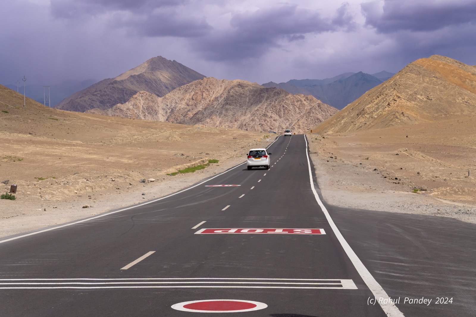 Magnetic Hill - Ladakh, India