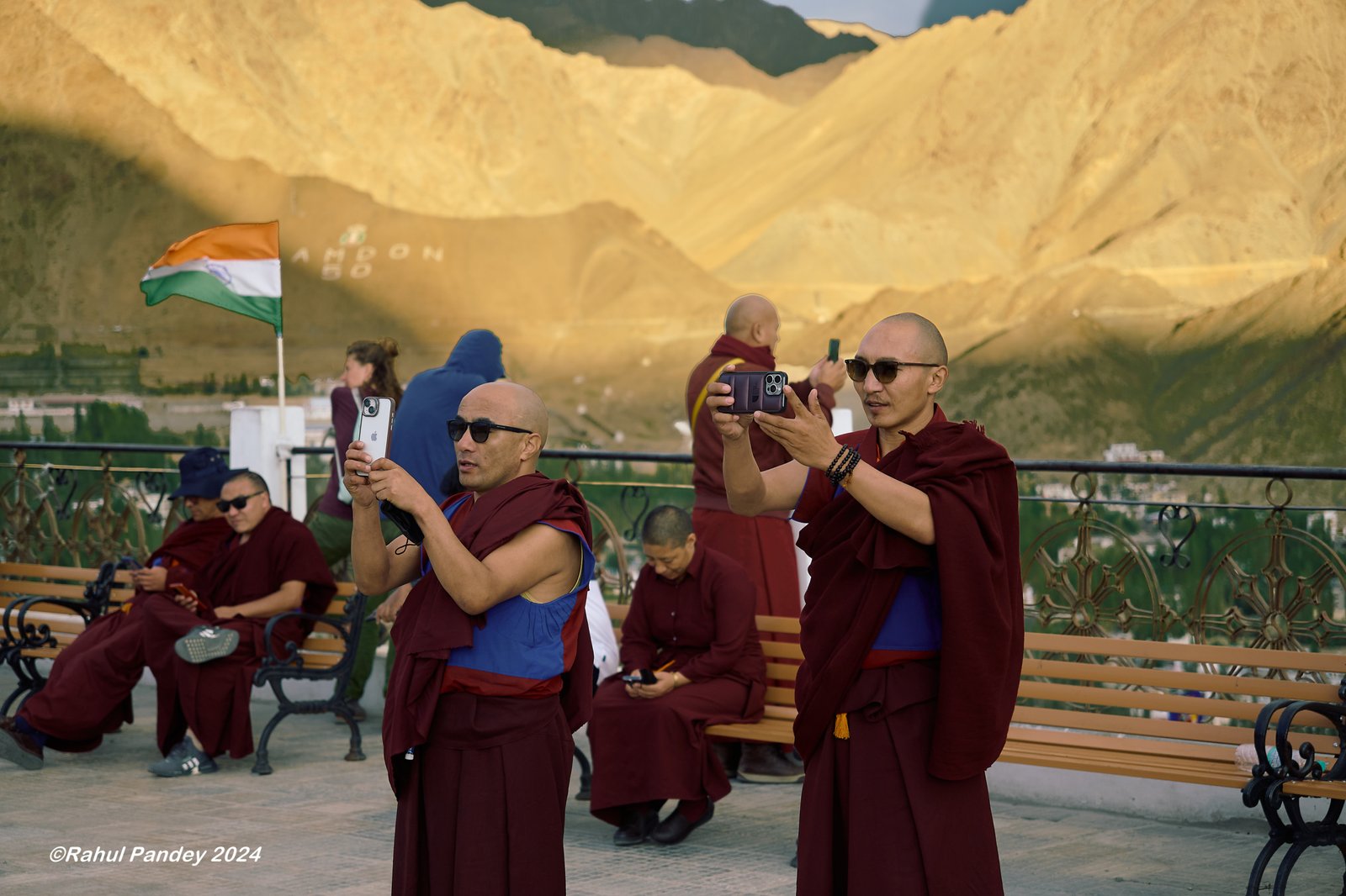 Lama times in Leh– Ladakh, India