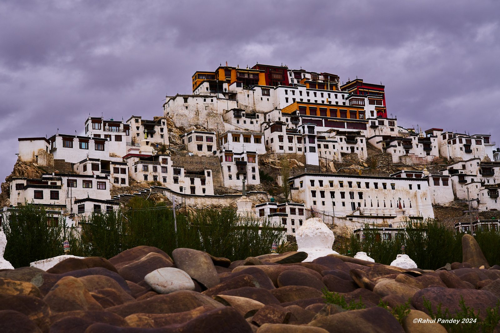 Potala Palace, Tibet resembling Thiksey Monastery– Ladakh, India