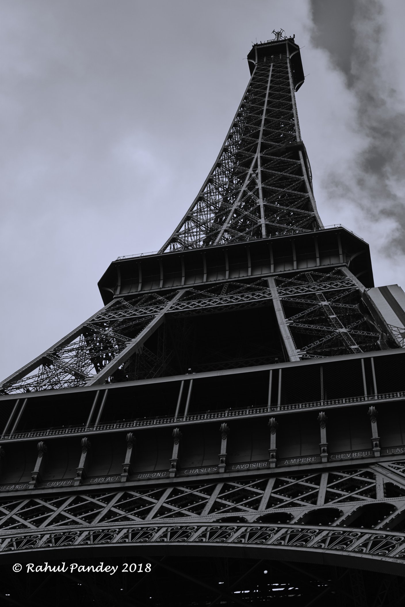 Eiffel Tower from down below