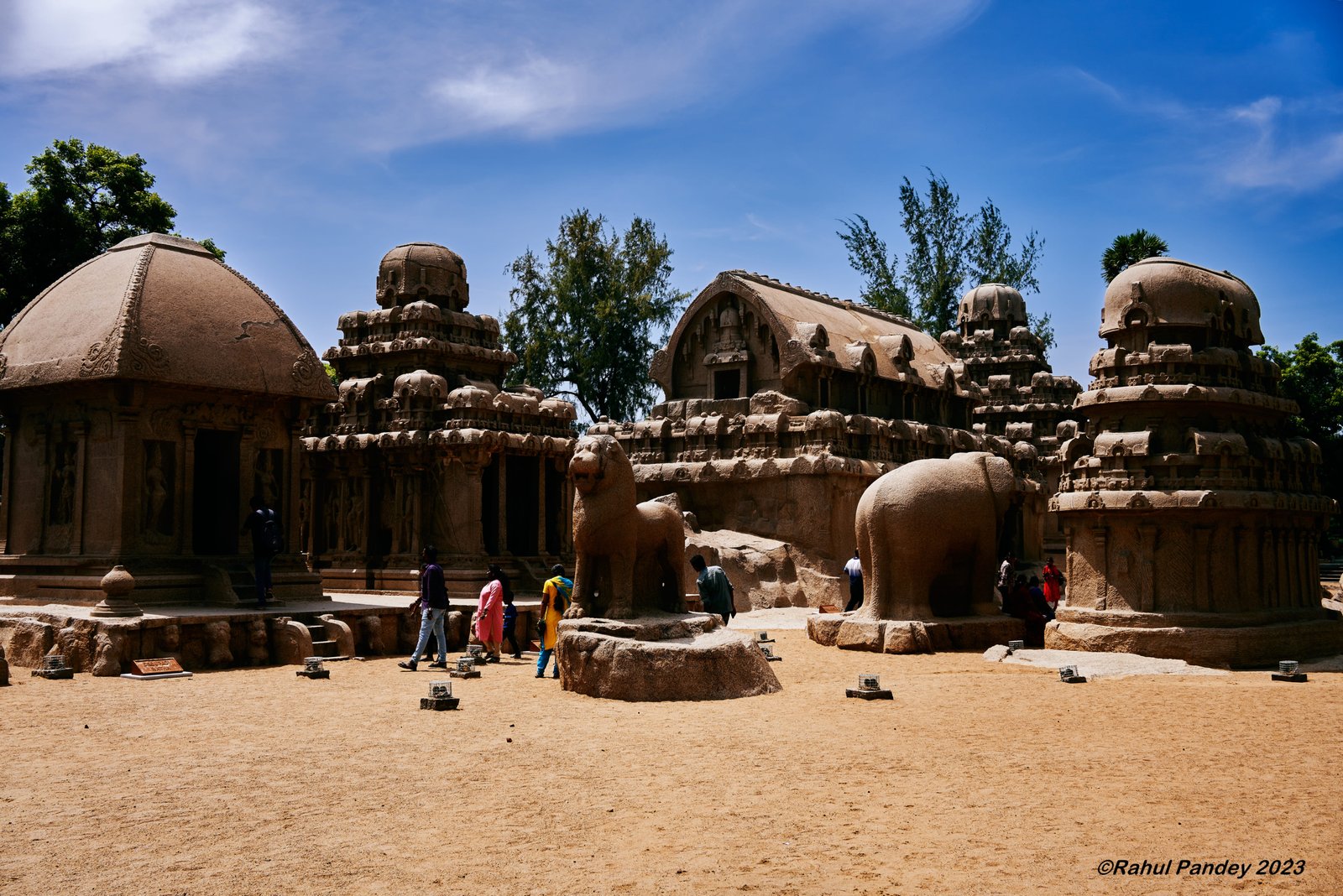 Panch Rathas Temples - Mahabalipuram