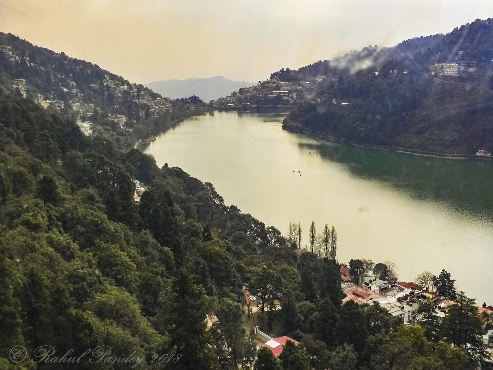 Nainital, from Ropeway
