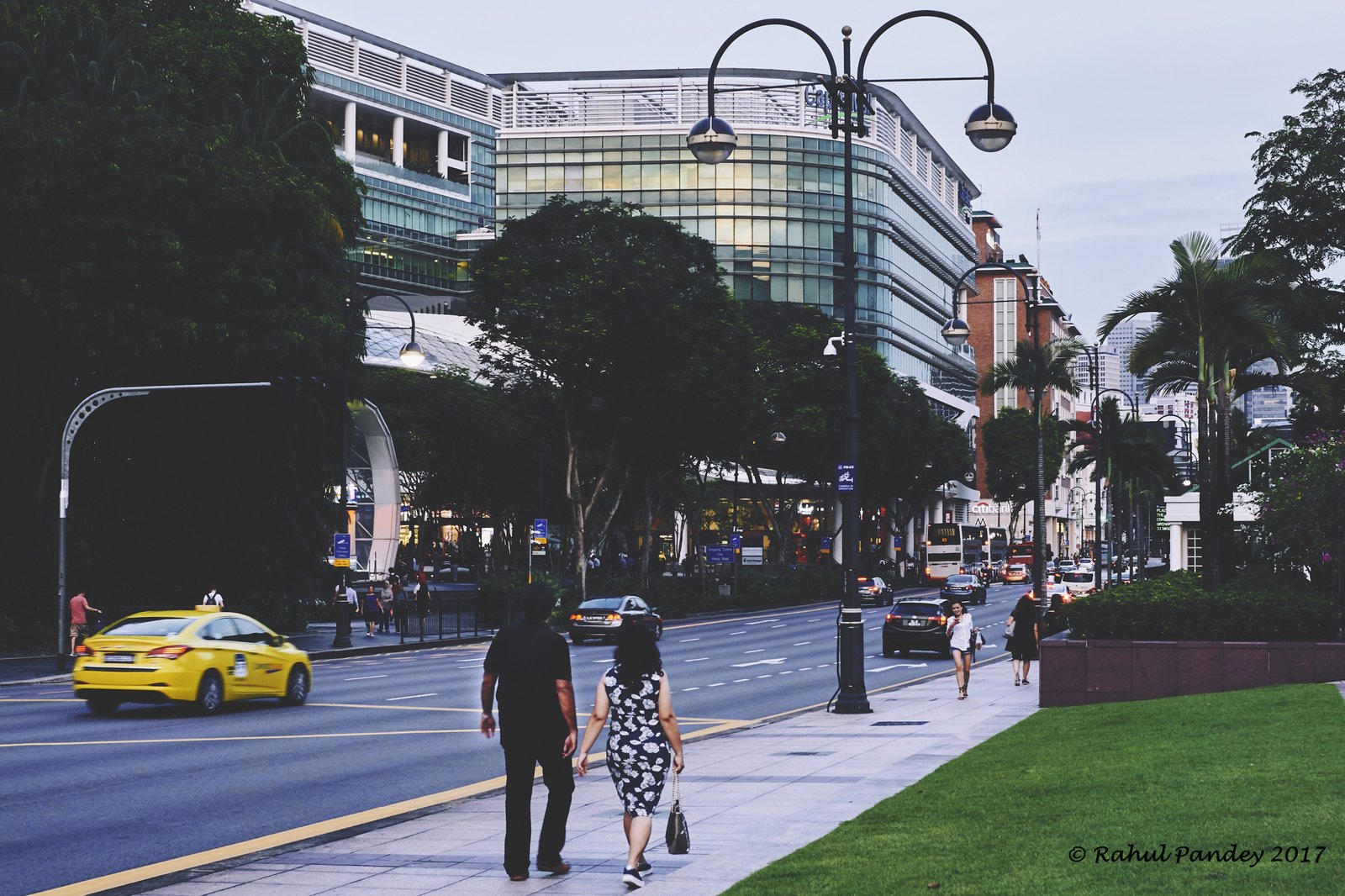 Orchard Road Singapore on Agfa Vista