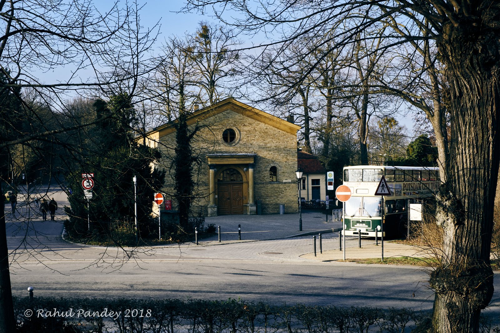 Potsdam Sanssocci Palace Bus Stop