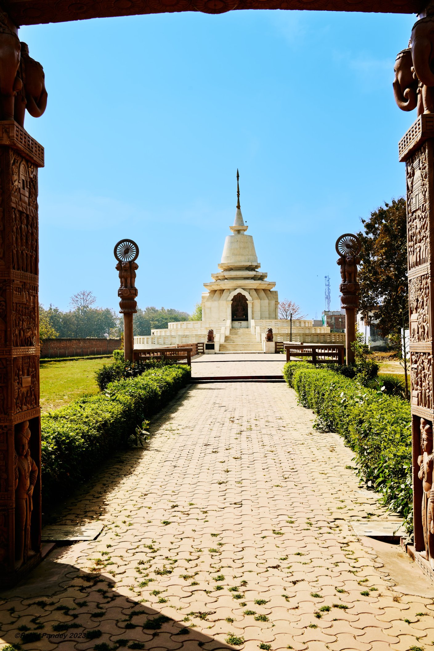 Vishwa Shanti Stoopa - Sarnath