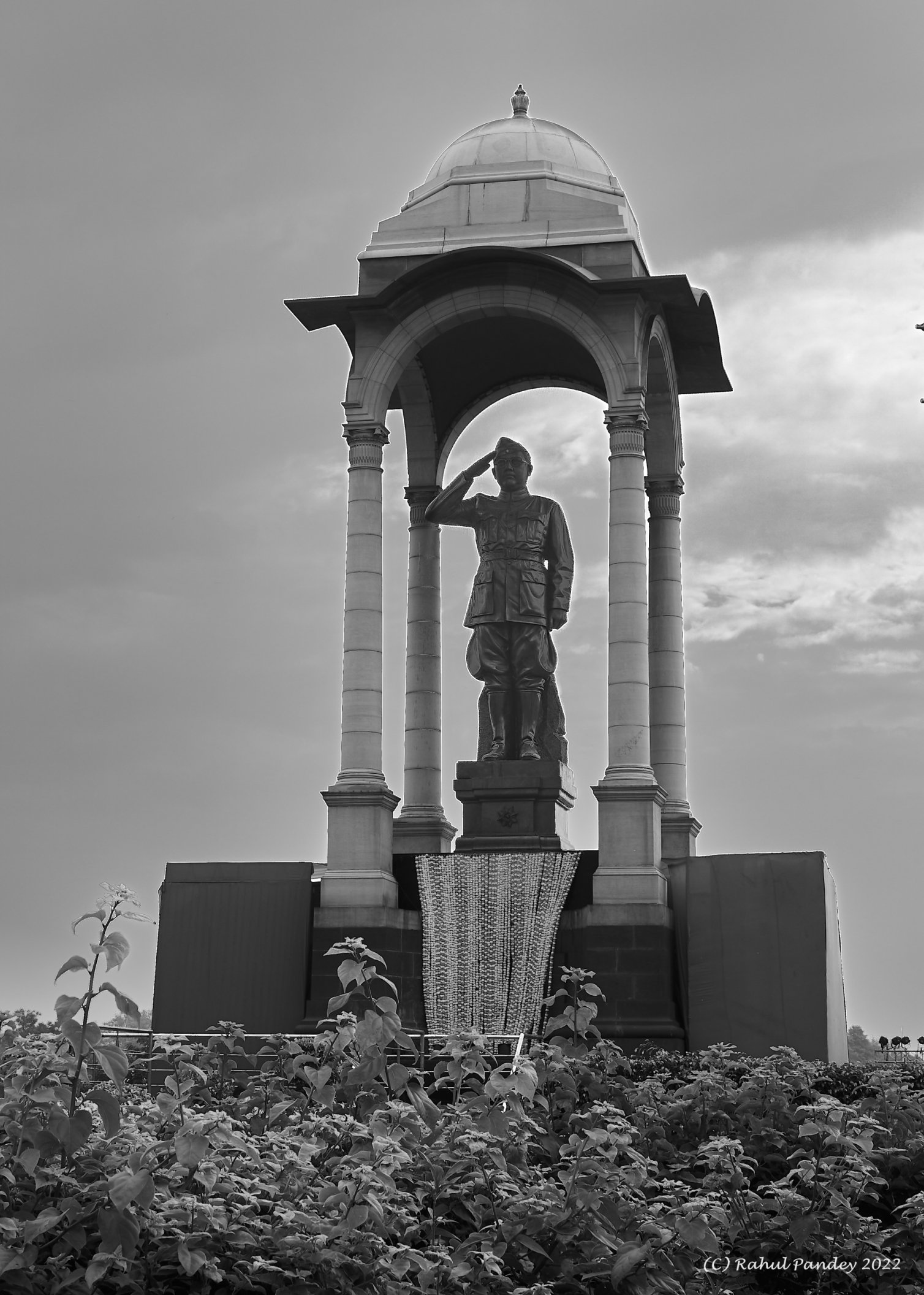 SC Bose Statue at India Gate
