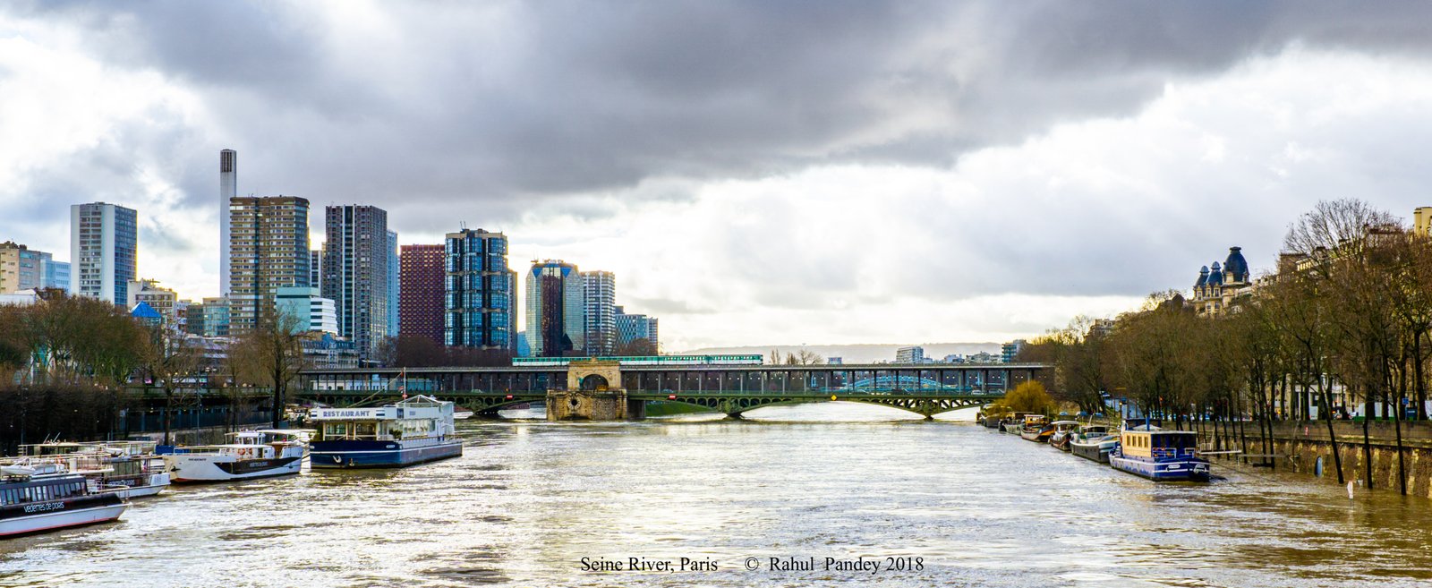 Seine River from Pont d'lena