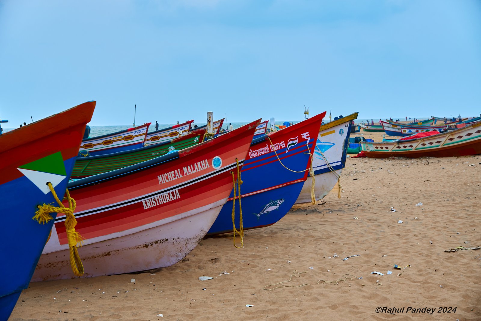 Trivandrum Shangumugham Beach Boat Parking