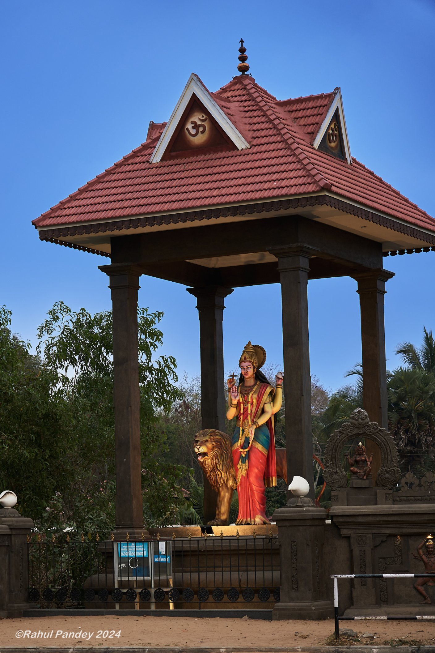 Trivandrum Shangumugham Devi Temple Area