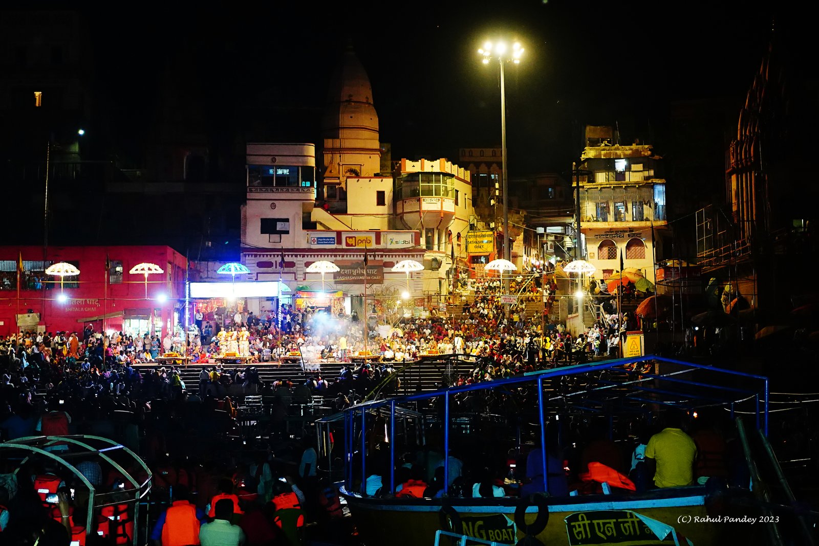 Varanasi - Aarti Dashwamedh Ghat